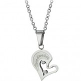 World-wide Renown Titanium Necklace For Lovers 