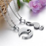 High Quality Titanium Necklace For Lovers 