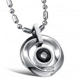 High Quality Classic Titanium Necklace For Lovers 