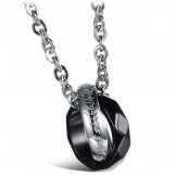 Superior Quality Titanium Necklace For Lovers