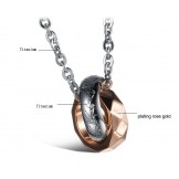 Superior Quality Titanium Necklace For Lovers