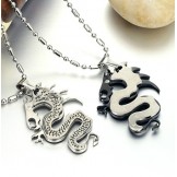 High Quality Dragon Shape Titanium Necklace For Lovers 