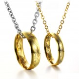 Dependable Performance Titanium Necklace For Lovers 