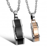 Stable Quality Titanium Necklace For Lovers 