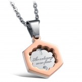 Reliable Quality Titanium Necklace For Lovers 