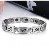 Durable in Use Titanium Bracelet For Lovers 