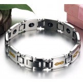 Excellent Quality Health Titanium Bracelet For Lovers 