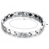Excellent Quality Antifatigue Titanium Bracelet For Lovers 