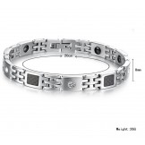 Stable Quality Health Titanium Bracelet For Lovers 