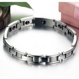 Excellent Quality Health Titanium Lodestone Bracelet For Lovers 