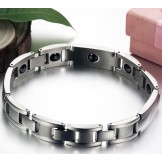 Excellent Quality Health Titanium Lodestone Bracelet For Lovers 