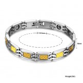 High Quality Antifatigue Titanium Bracelet For Lovers 