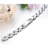 Easy to Use Male Titanium Bracelet 
