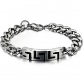 The Queen of Quality Male Great Wall Titanium Bracelet
