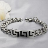 The Queen of Quality Male Great Wall Titanium Bracelet