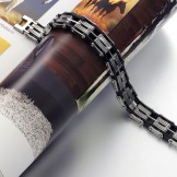 Dependable Performance Male Classic Titanium Bracelet 