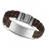 The Queen of Quality Brown Titanium Bangle