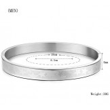 Easy to Use Star Shape Titanium Bangle For Lovers 