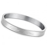 The Queen of Quality Sweetheart Titanium Bangle For Lovers 