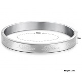 The Queen of Quality Sweetheart Titanium Bangle For Lovers 
