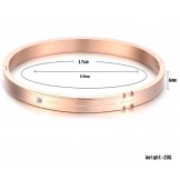 Complete in Specifications Titanium Bangle For Lovers 