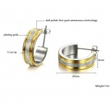 Quality and Quantity Assured Female Scrub Titanium Earrings