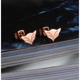 Superior Quality Female Fox Shape Titanium Earrings 