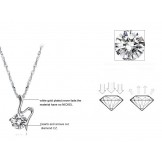 High Quality Female Retro Platinum Plating Titanium Necklace 