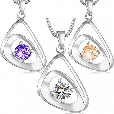 Quality and Quantity Assured Female Platinum Plating Titanium Necklace