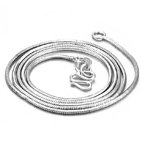 Complete in Specifications Female Snake Platinum Plating Titanium Chain 