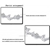 Quality and Quantity Assured Female Dolphin Shape Platinum Plating Titanium Bracelet With Crystal