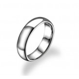 High Quality Concise Tungsten Ceramic Ring For Lovers 
