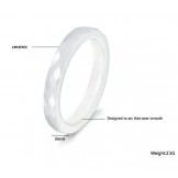 to Have a Long Story Female Tungsten Ceramic Ring 