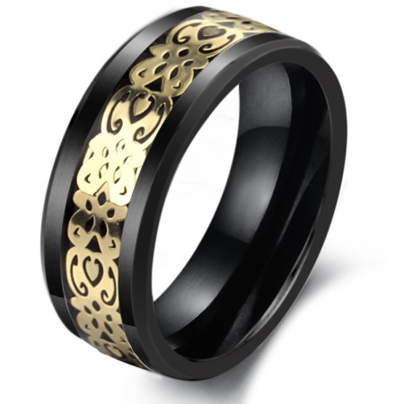 The Queen of Quality Black Tungsten Ceramic Ring 
