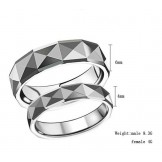 Dependable Performance Tungsten Ceramic Ring For Lovers 
