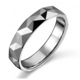 Quality and Quantity Assured Tungsten Ceramic Ring For Lovers 