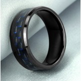 The Queen of Quality Carbon Fiber Tungsten Ceramic Ring 