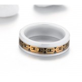 High Quality Carbon Fiber Tungsten Ceramic Ring 