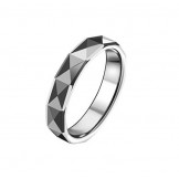 The Queen of Quality Tungsten Ceramic Ring For Lovers 