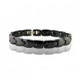 Quality and Quantity Assured Health Tungsten Ceramic Bracelet For Lovers