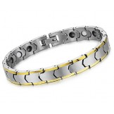 Superior Quality Health Tungsten Lodestone Ceramic Bracelet