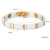 Quality and Quantity Assured Female Tungsten Ceramic Bracelet 