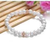 Easy to Use Tungsten Ceramic Bracelet With Beads