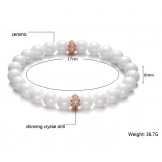 Easy to Use Tungsten Ceramic Bracelet With Beads