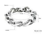 Quality and Quantity Assured White Tungsten Ceramic Bracelet 