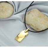 Well-known for Its Fine Quality Rhombus Tungsten Ceramic Necklace 
