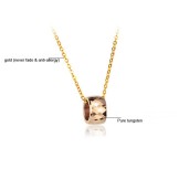 Stable Quality Female Tungsten Ceramic Necklace 