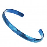 Stable Quality Blue Tungsten Ceramic Bangle