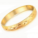 Reliable Quality Female 18K Gold-Plated Bangle 