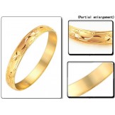 Reliable Quality Female 18K Gold-Plated Bangle 